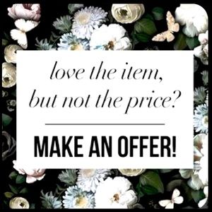 Like the item but not the price? I love offers!